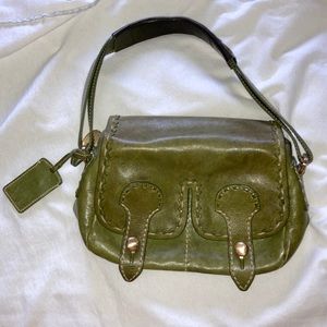 Vintage tods green bag